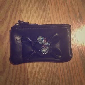 Jessica Simpson coin purse with bow